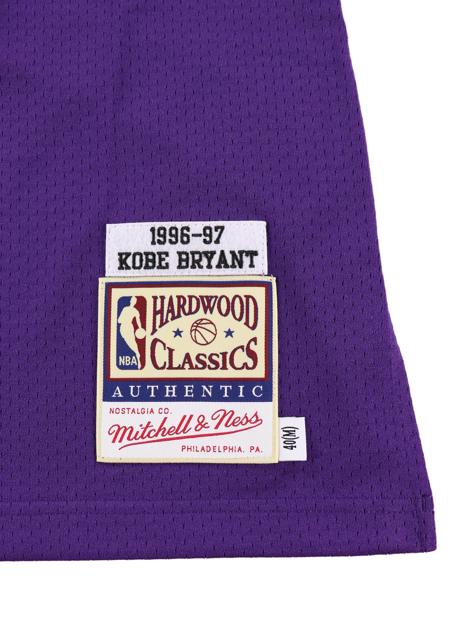 コービー・ブライアント レイカーズ ロード オーセンティックジャージ 1996-97 LOS ANGELES LAKERS NBA AUTHENTIC  HOME JERSEY LAKERS 96 KO