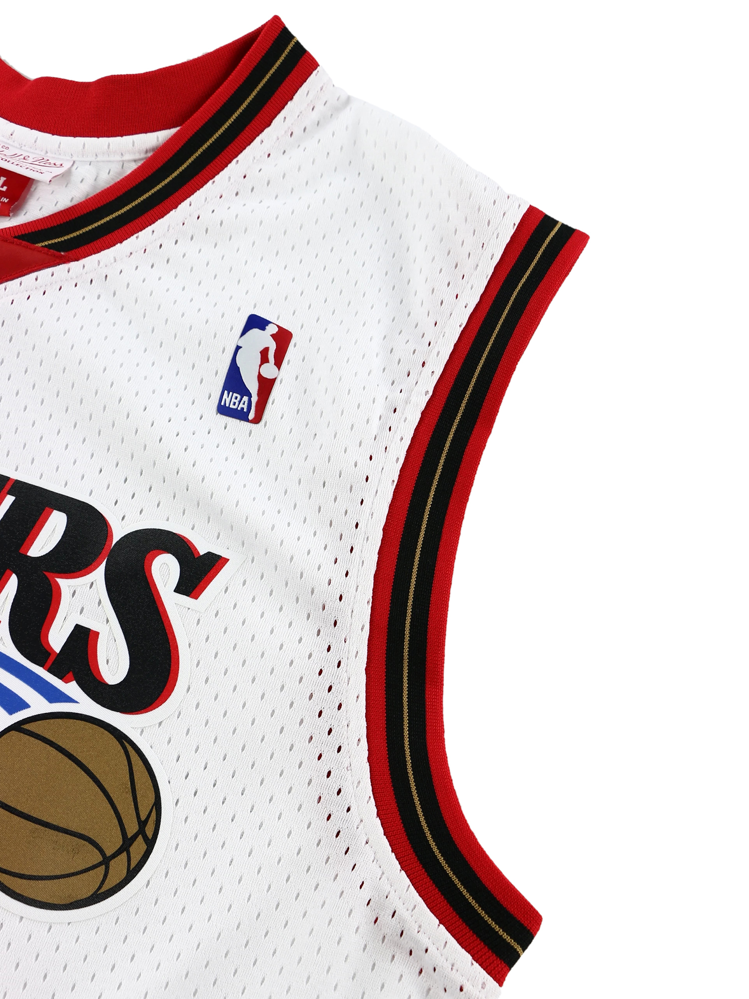 アレン・アイバーソン セブンティシクサーズ ホーム スイングマンジャージ 2000-01 PHILADELPHIA 76ERS Swingman  Jersey P76 Wht - #3 A Ivers