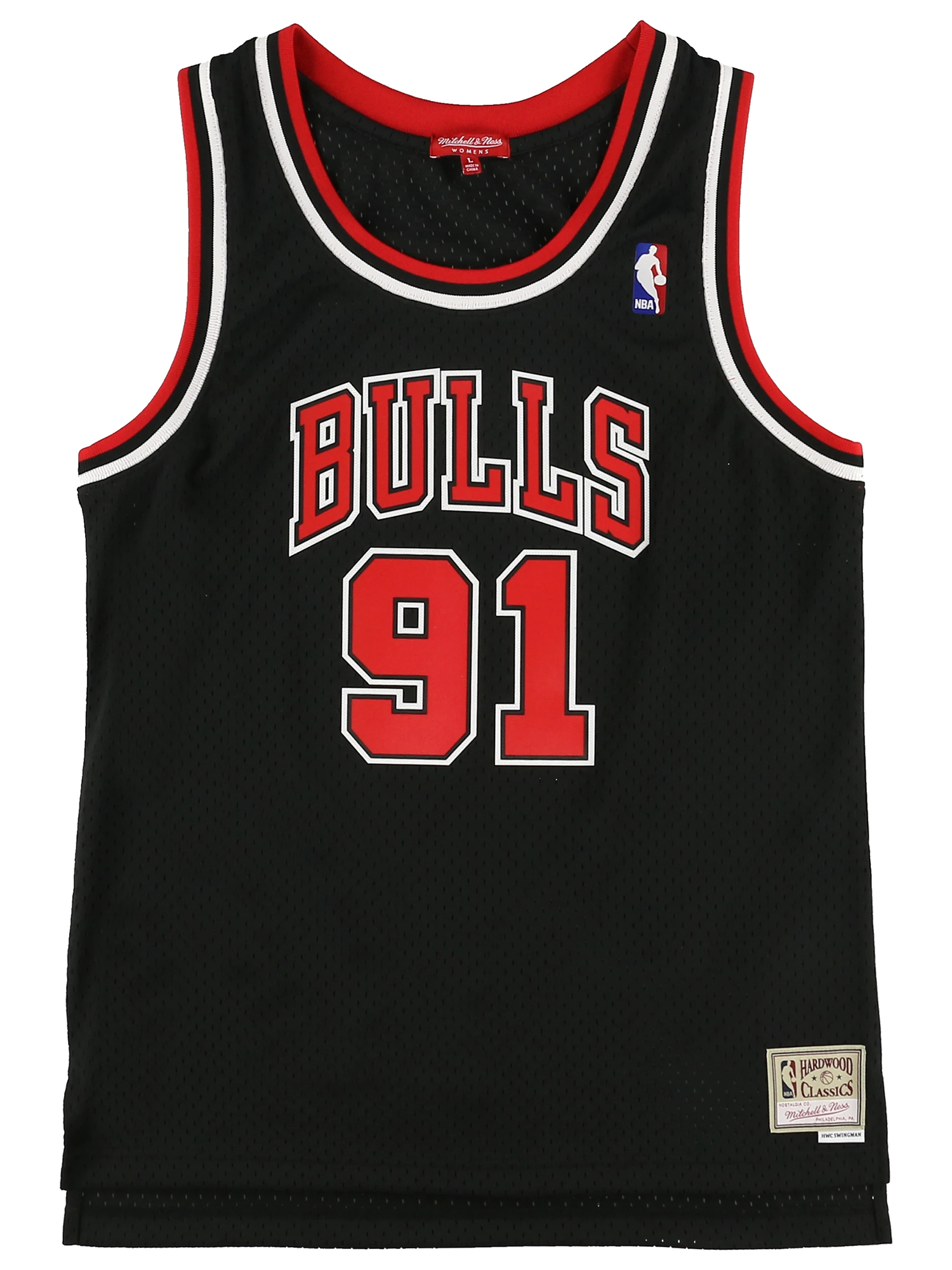 美品 mitchell&ness bulls ミッチェルアンドネス ブルズ 黒-