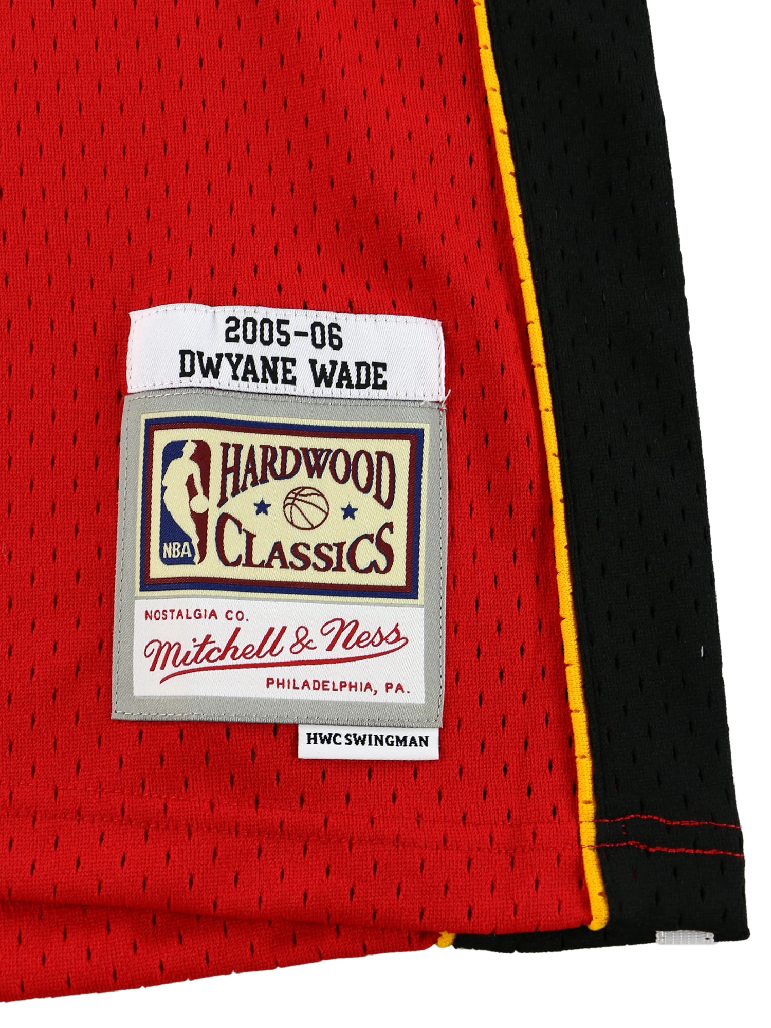 信託 mitchellness HWCスウィングマンジャージ MIA D.Wade