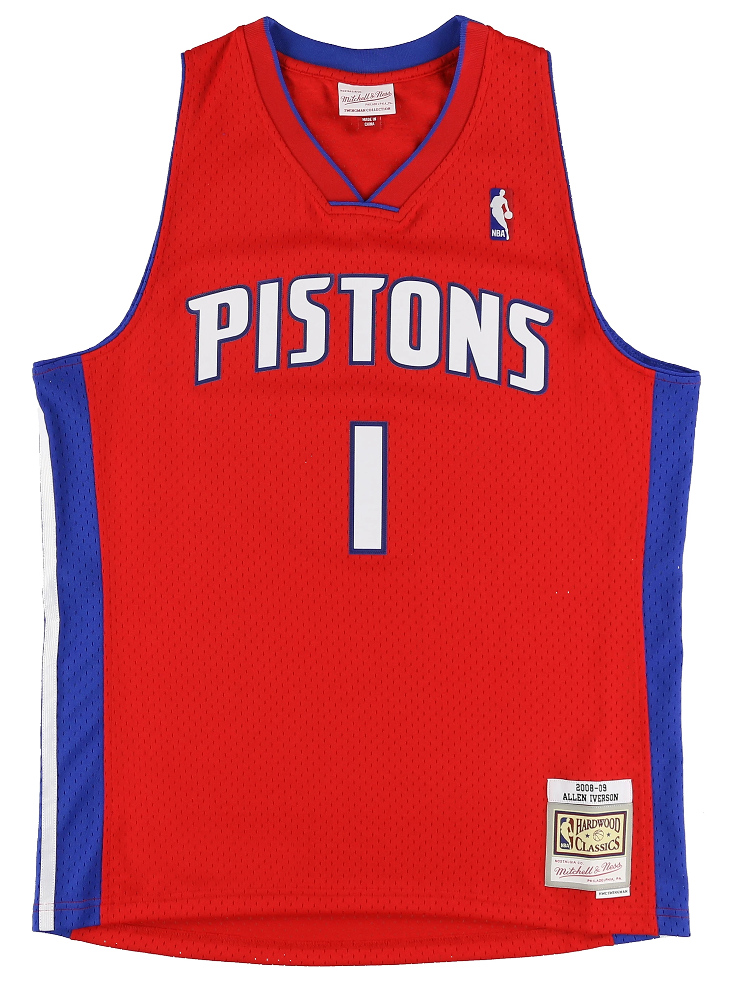 【ポケモン】pistons NBA ユニフォーム　mitchell&ness トップス