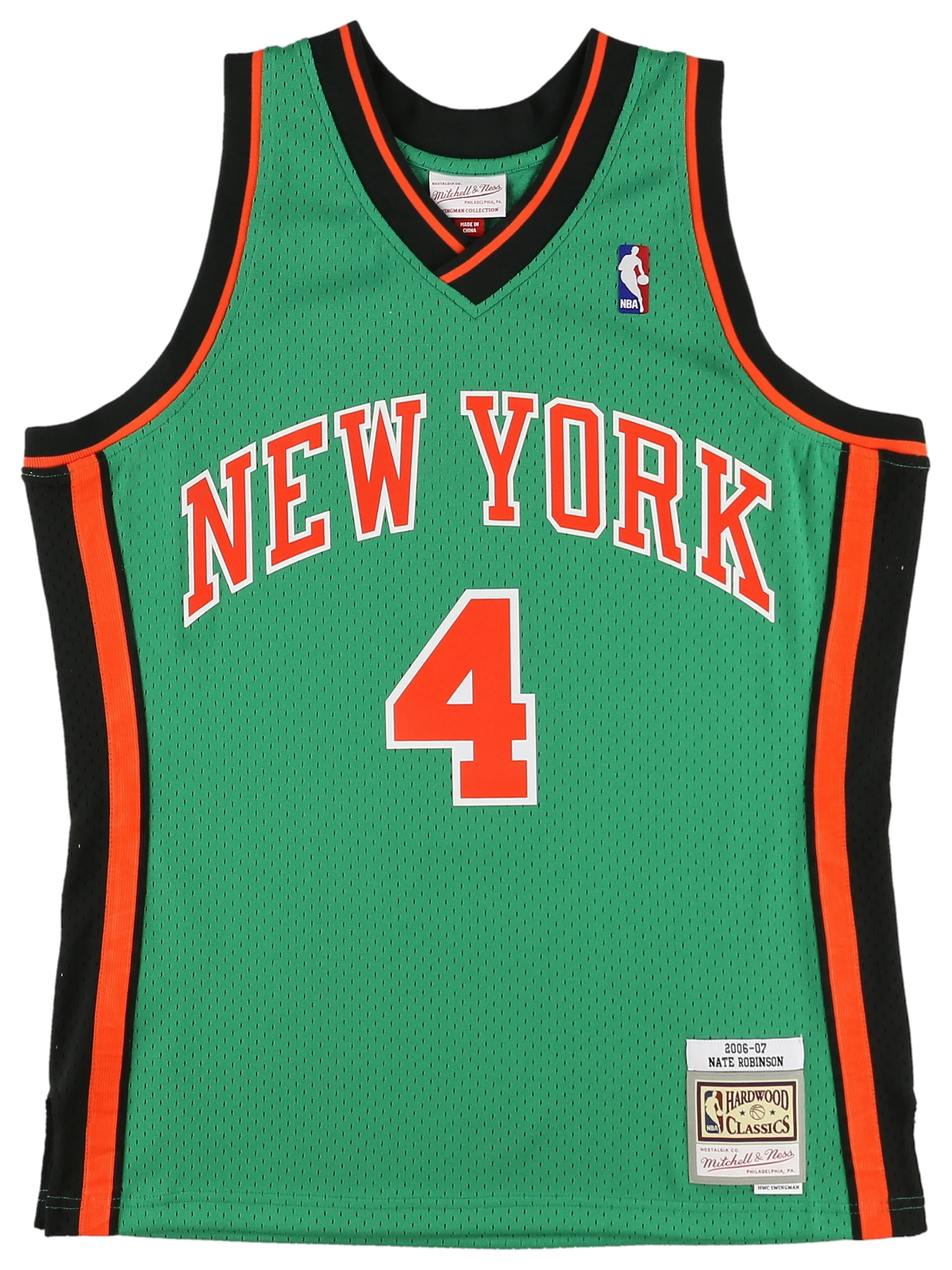 ネイト・ロビンソン ニックス オルタネイト スイングマンジャージ セントパトリック 2006-07 NEW YORK KNICKS NBA  SWINGMAN JERSEY KNICKS 06 NATE