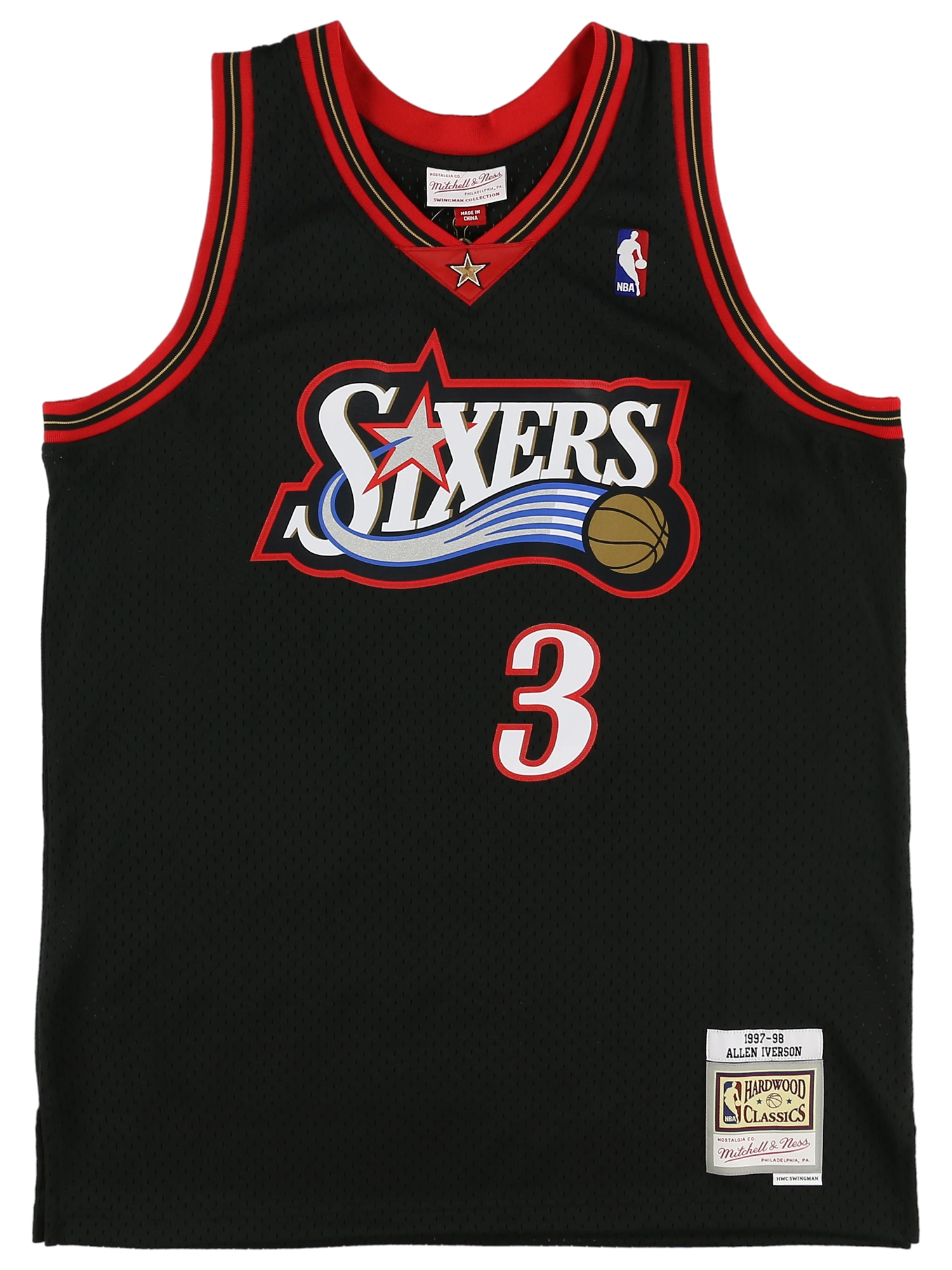 NBA 76ers アレン・アイバーソン　デンバーナゲッツ　ユニフォーム　XL
