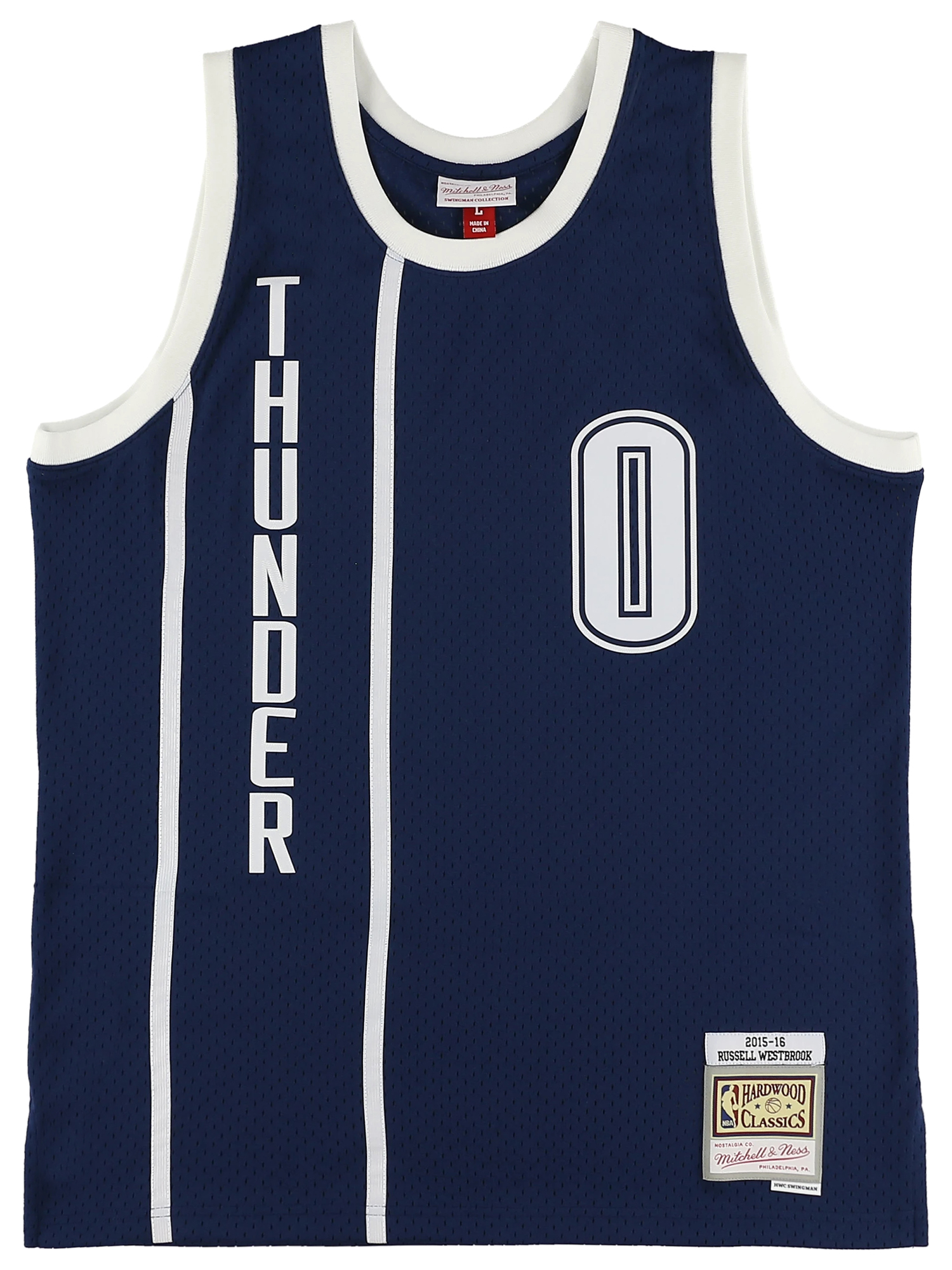 ラッセル・ウエストブルック サンダー オルタネイト スイングマンジャージ 2015-16 OKLAHOMA CITY THUNDER NBA ALT.  JERSEY THUNDER 2015