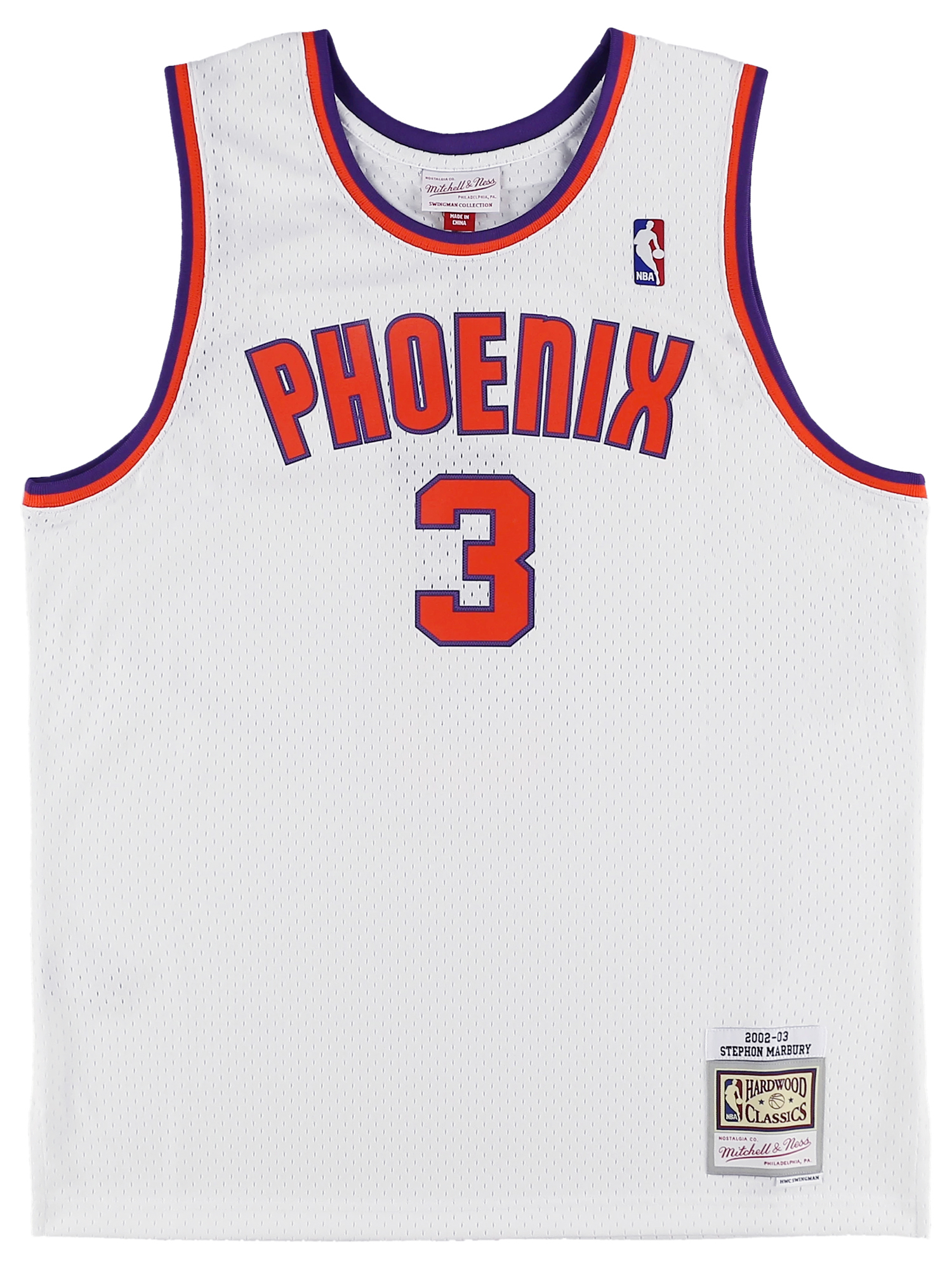 ステファン・マーブリー サンズ オルタネイト スイングマンジャージ 2002-03 PHOENIX SUNS NBA ALTERNATE JERSEY  SUNS 2002 STEPHON M