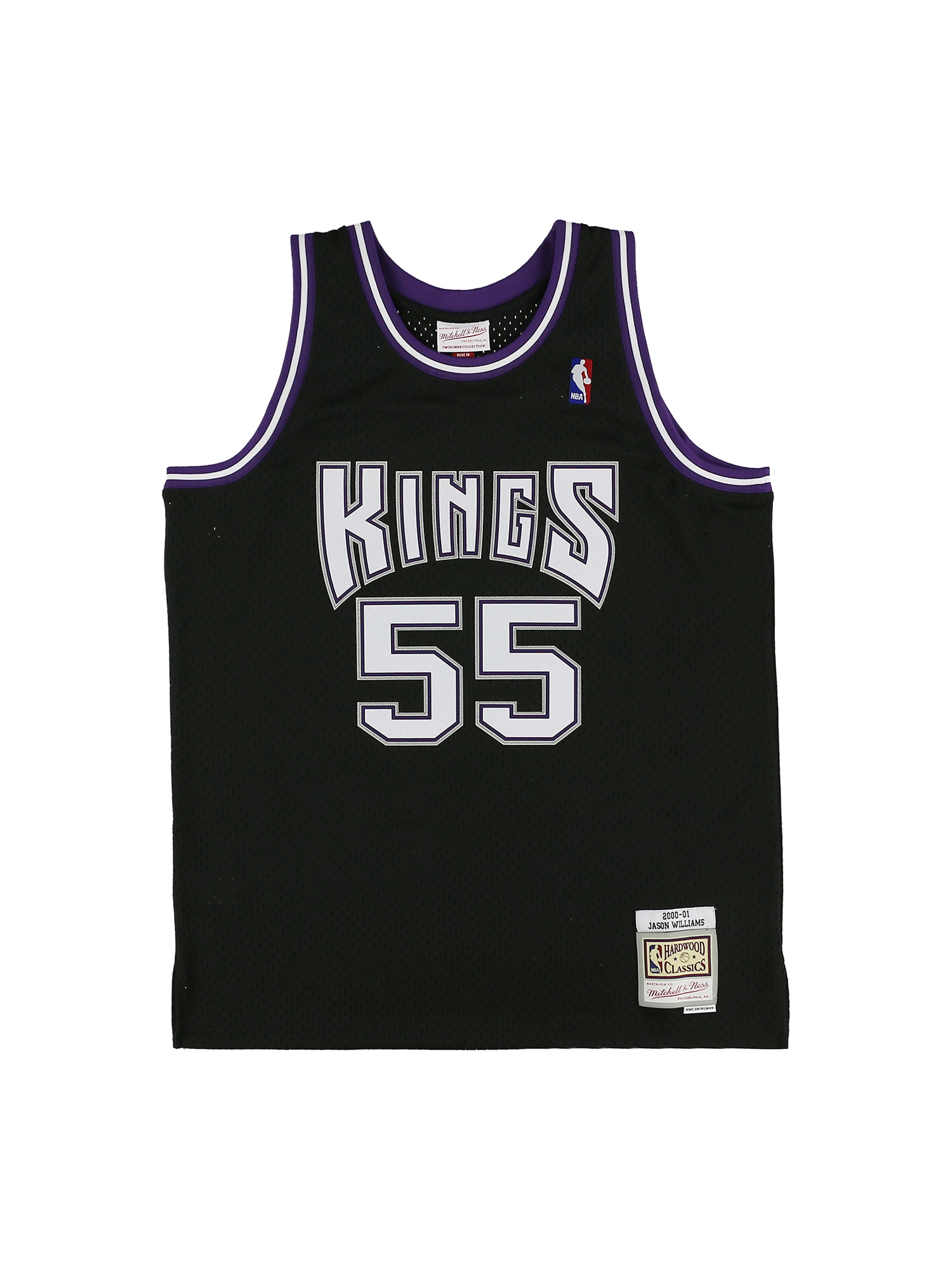 ジェイソン・ウィリアムス キングス ロード スイングマンジャージ 2000-01 SACRAMENTO KINGS NBA SWINGMAN ROAD  JERSEY KINGS 0