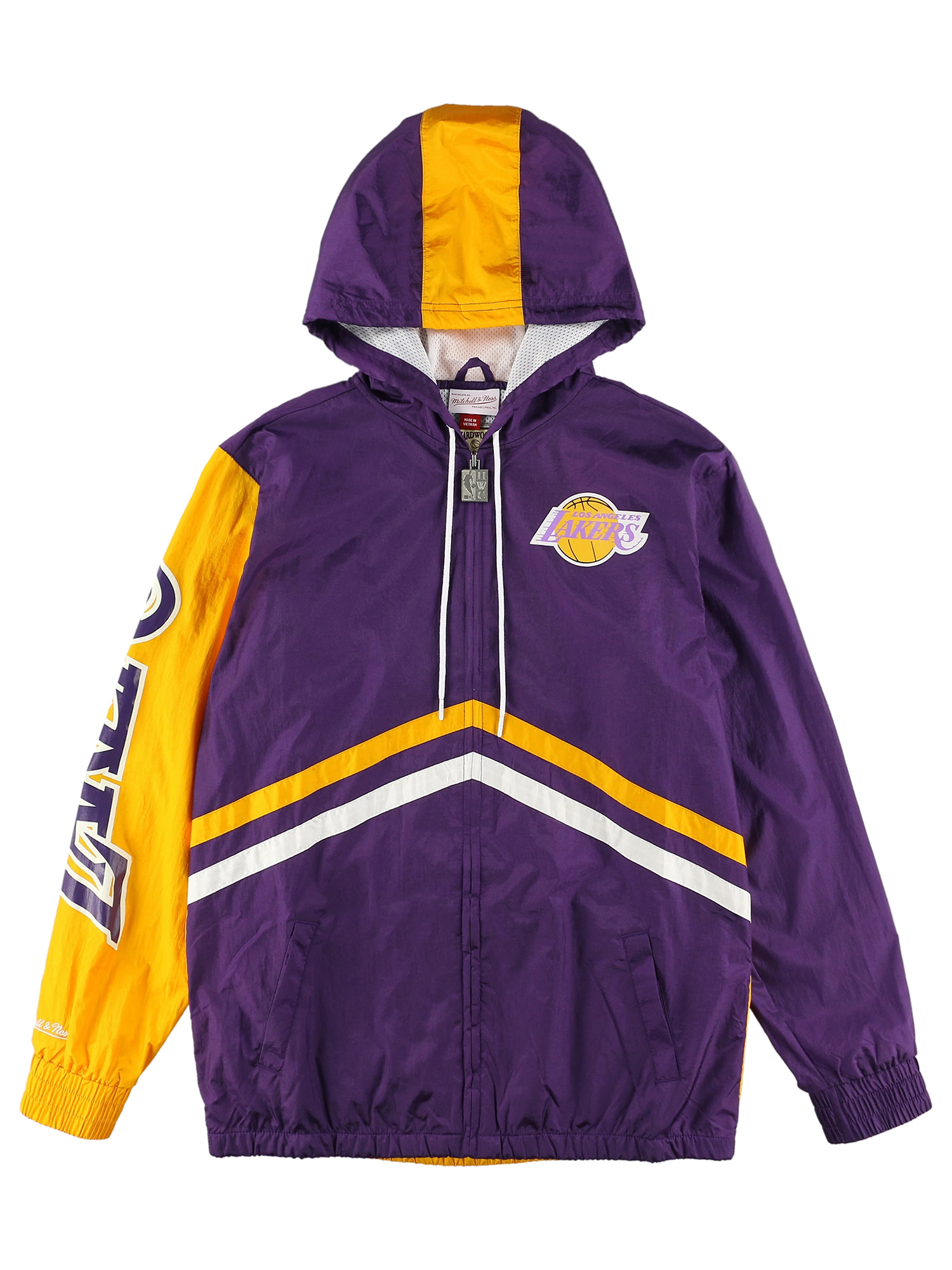 レイカーズ アンディナイアブル フルジップウィンドブレーカー LOS ANGELES LAKERS NBA UNDENIABLE FULL ZIP  WINDBREAKER LAKERS