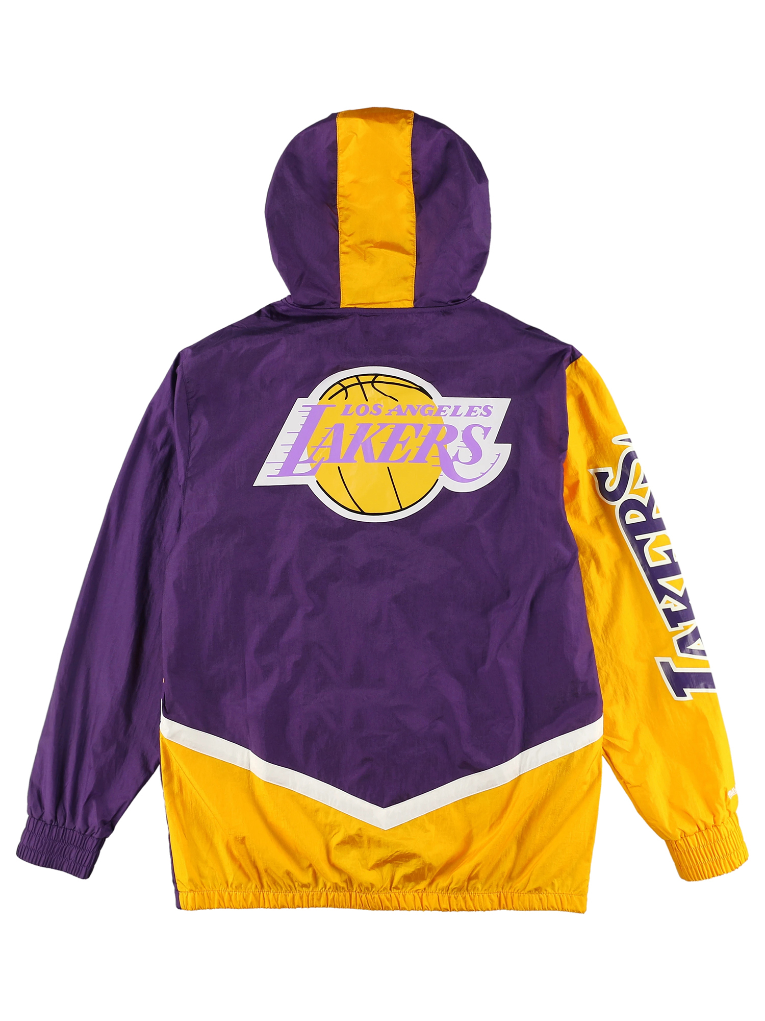 最低価格の レイカーズ LAKERS ナイロンジャケット ウェッサイ LA