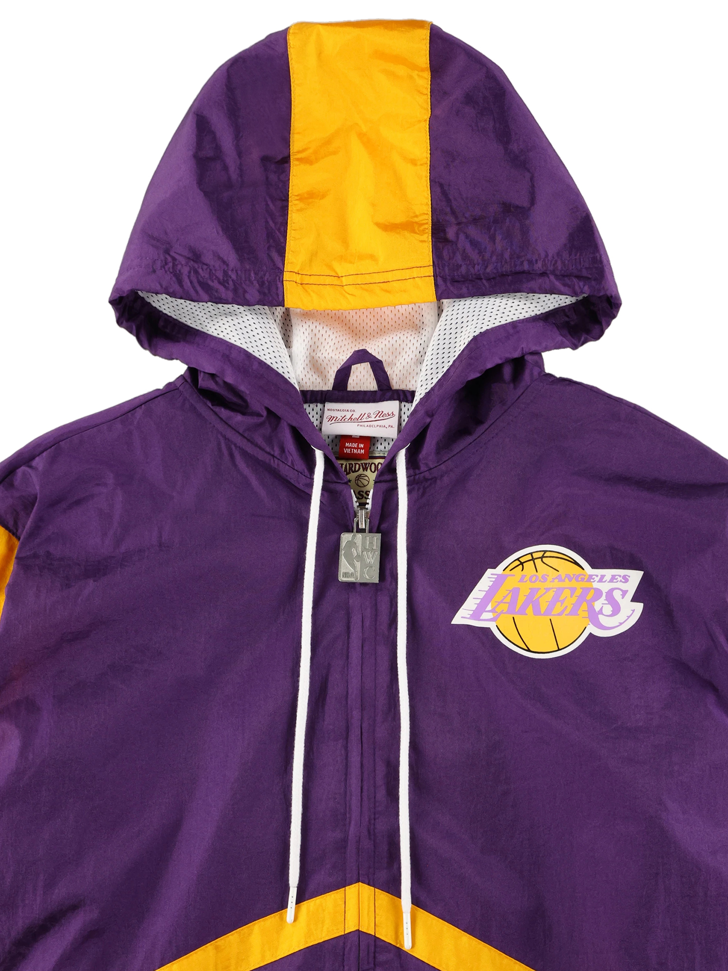 レイカーズ アンディナイアブル フルジップウィンドブレーカー LOS ANGELES LAKERS NBA UNDENIABLE FULL ZIP  WINDBREAKER LAKERS