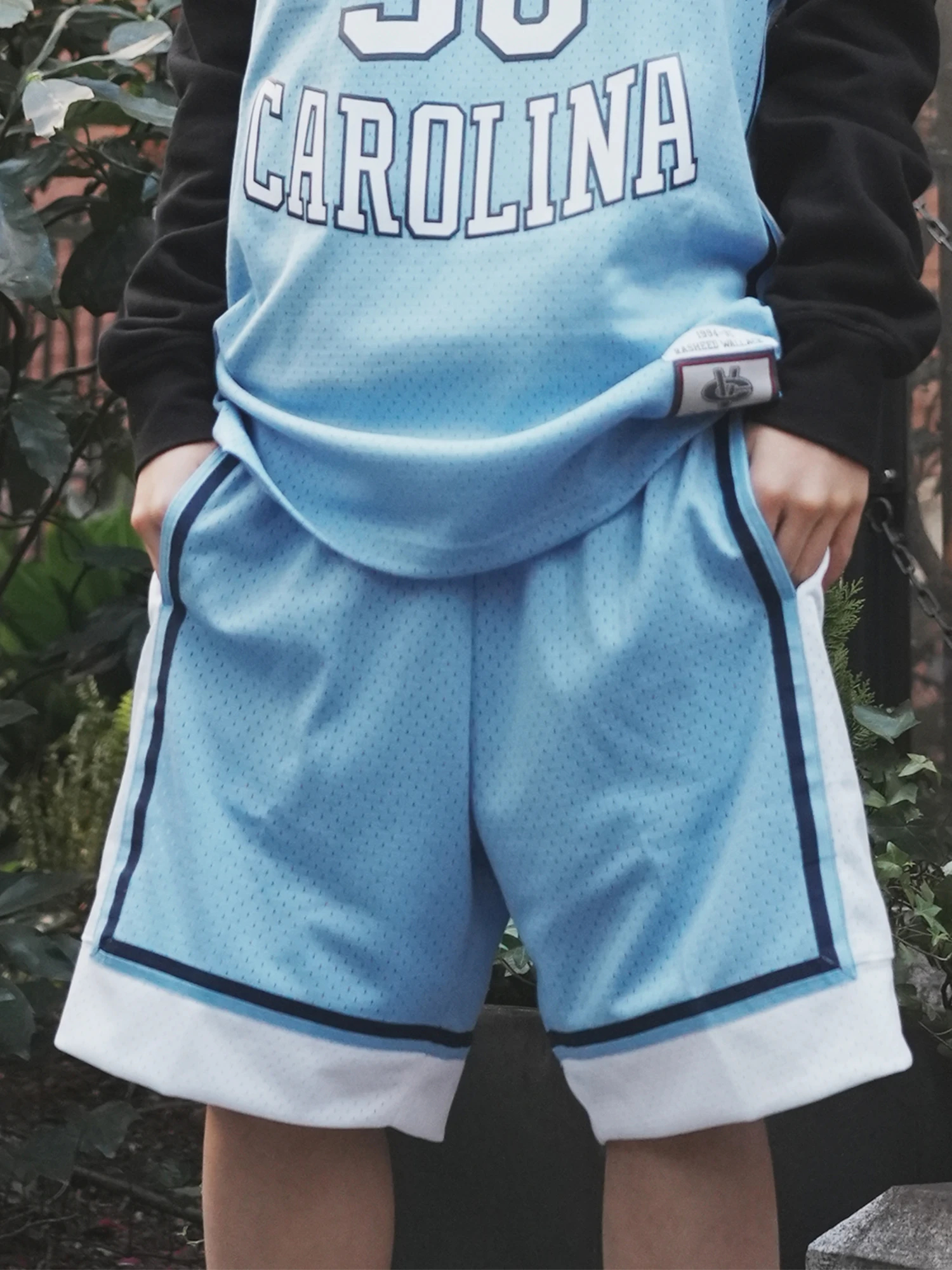 ノースカロライナ ロード スイングマンショーツ 1992-93 UNIVERSITY OF NORTH CAROLINA NCAA DARK  SHORTS NO