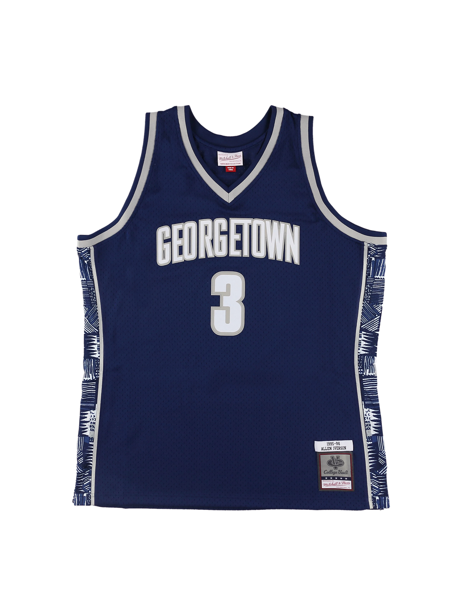 アレン・アイバーソン ジョージタウン ロード スイングマンジャージ 1995-96 GEORGETOWN UNIVERSITY NCAA