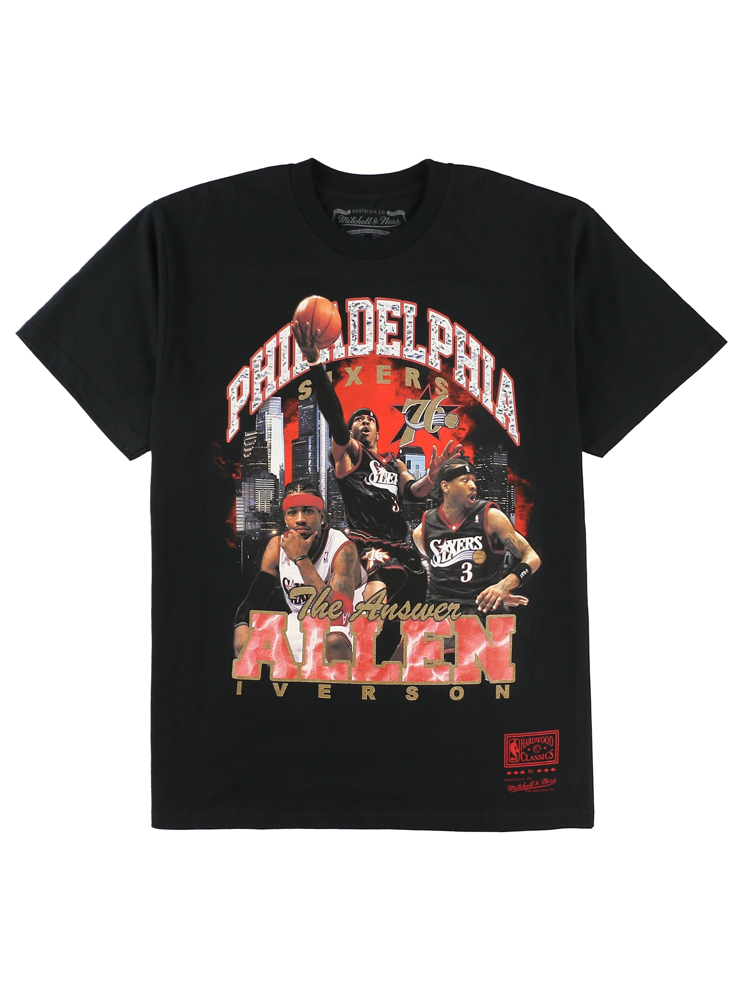 Mitchell&Ness アレンアイバーソン Tシャツ - Tシャツ/カットソー(半袖