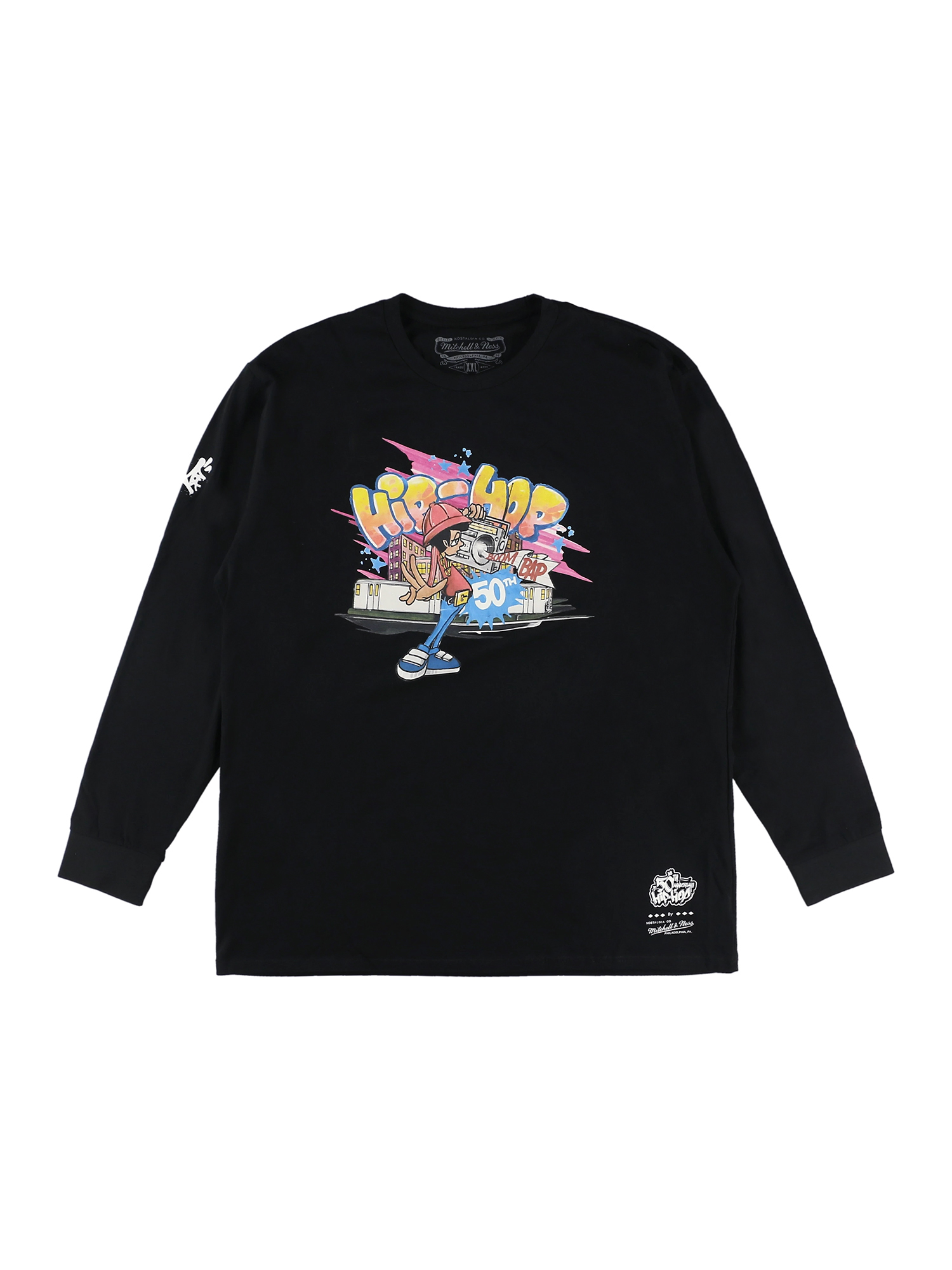 50th ヒップホップレジェンズ ロングスリーブシャツ BRANDED 50TH AOHH GRAFF LS TEE COLLAB