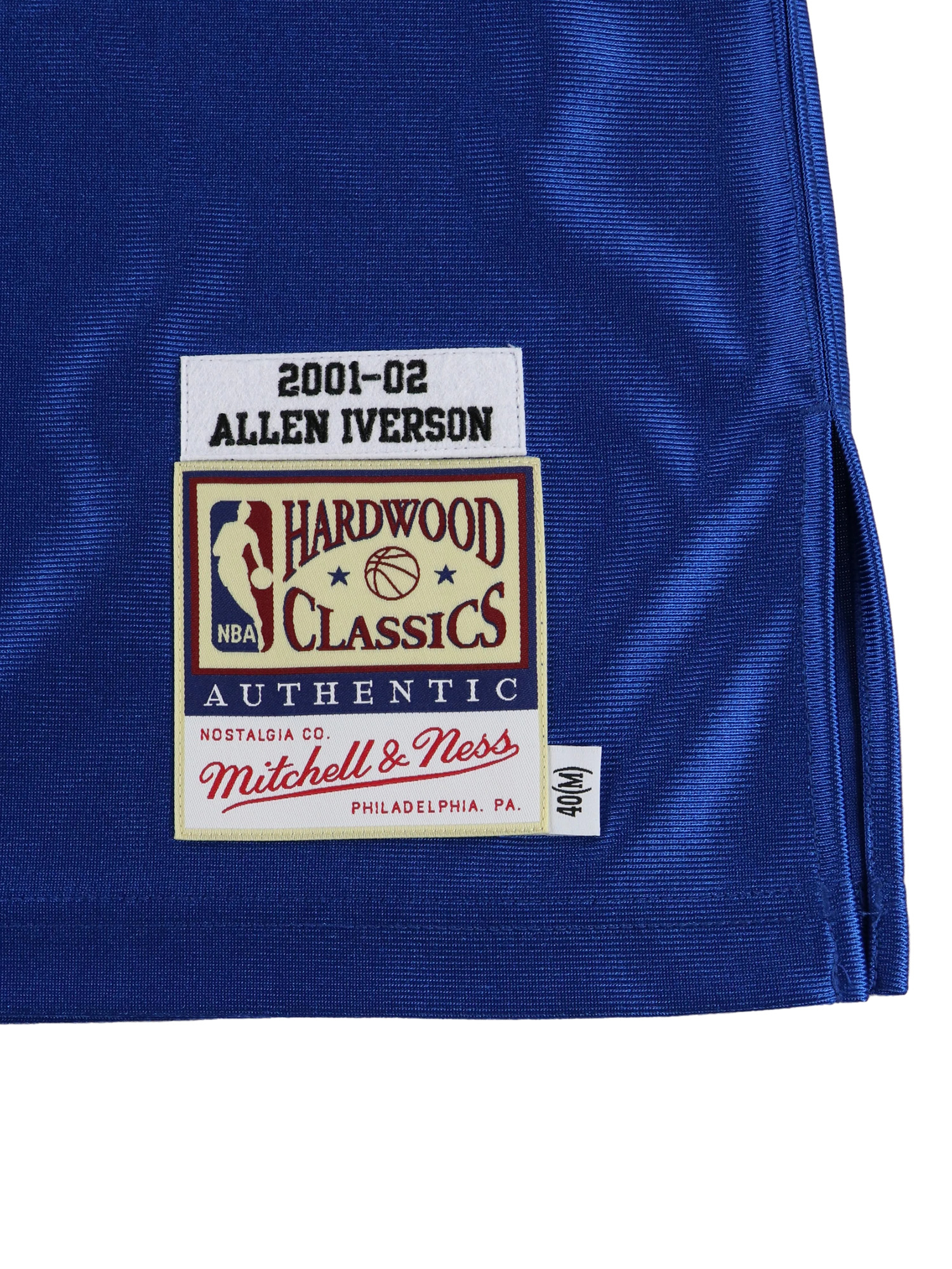 アレン・アイバーソン セブンティシクサーズ オルタネイト オーセンティックジャージ 2001-02 76ERS ALTERNATE AUTHENTIC  JERSEY