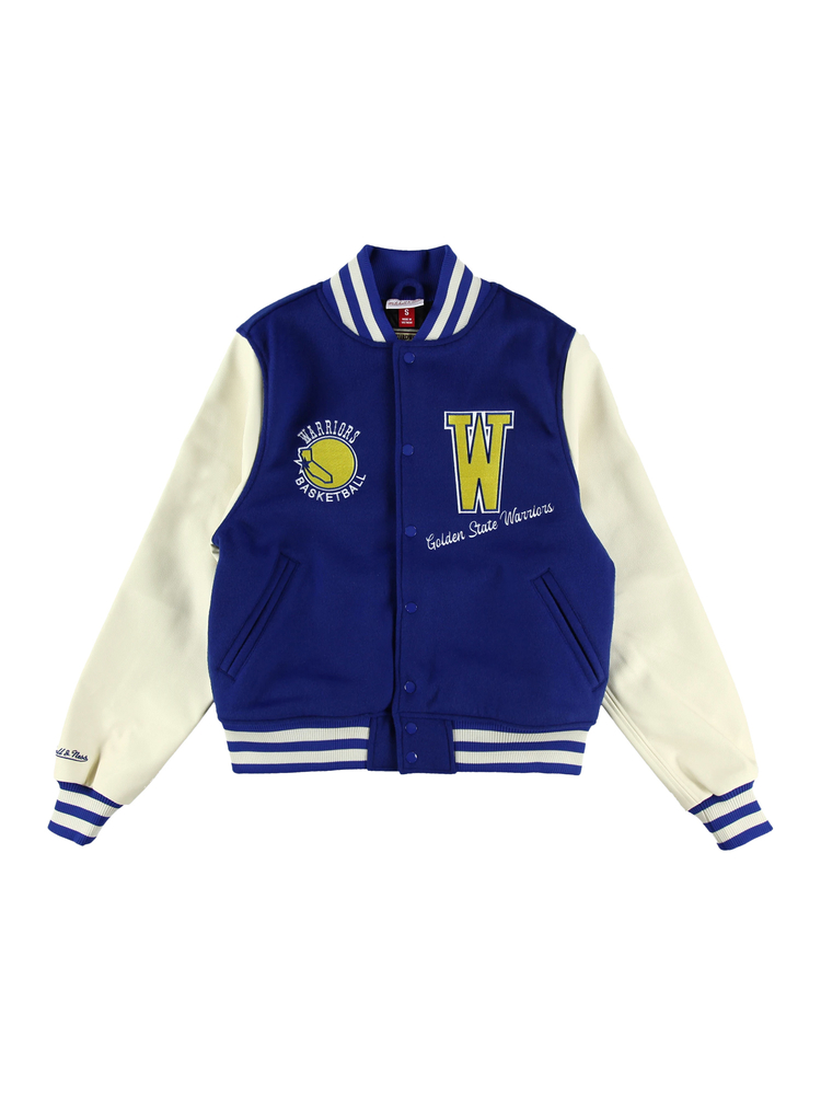 ウォーリアーズ ユニセックス バーシティジャケット NBA UNISEX VARSITY JACKET WARRIORS