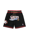 Mitchell&Ness（ミッチェルアンドネス）｜ジャスト・ドン シクサーズ 7インチ ショーツ NBA JUST DON 7 INCH  SHORTS 76ERS アイテム詳細｜Mitchell & Ness（ミッチェルアンドネス）公式オンラインストア