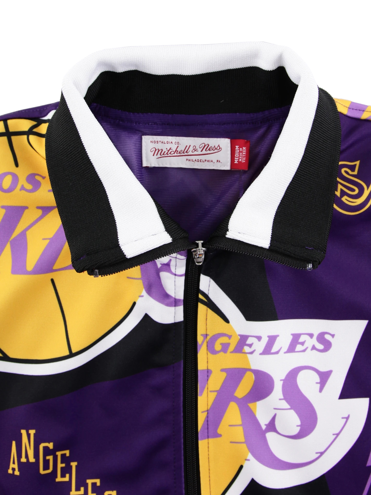 Mitchell&Ness（ミッチェルアンドネス）｜レイカーズ トラックジャケット NBA TRACK JACKET LAKERS  アイテム詳細｜Mitchell & Ness（ミッチェルアンドネス）公式オンラインストア